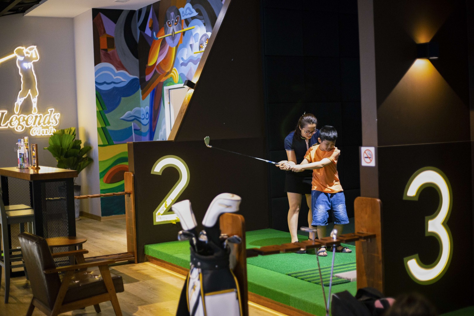 Little Golfer at Golf 1 Studio