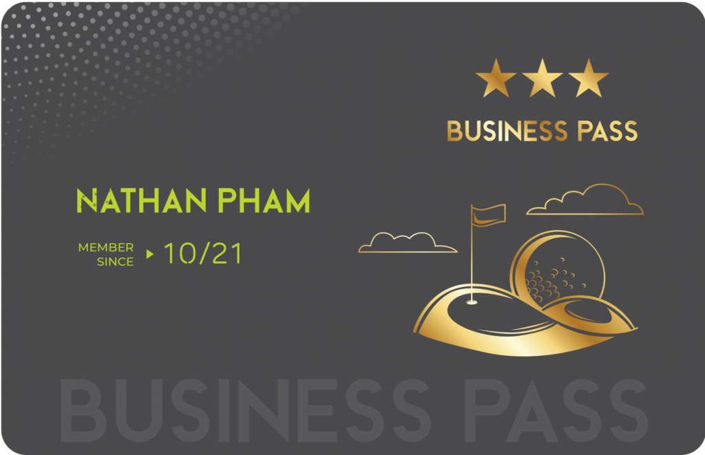 Thẻ Golf 1 Business Pass