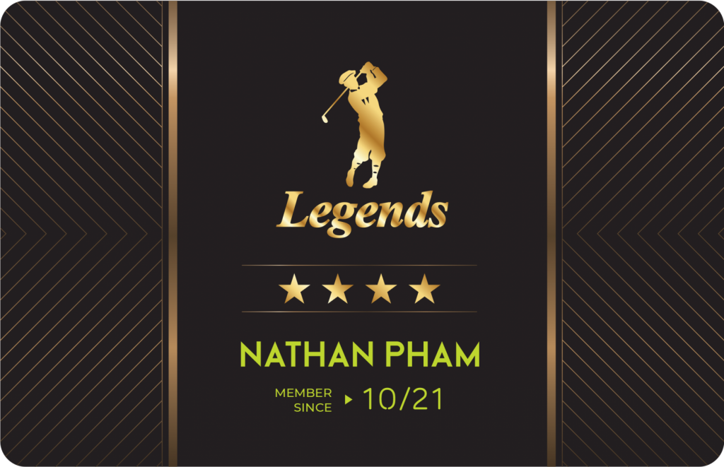 Thẻ Golf 1 Legend